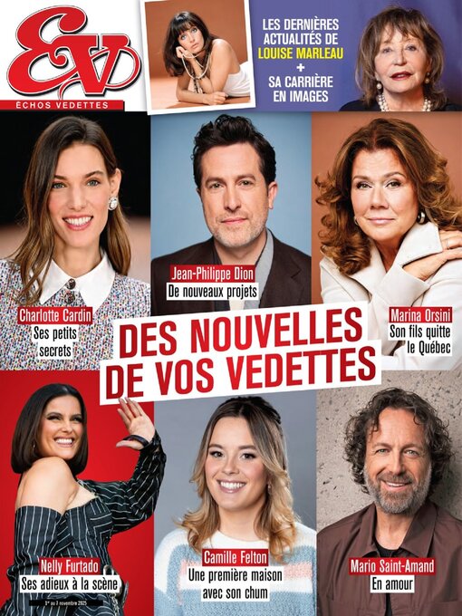 Title details for Échos Vedettes by TVA Publications Inc. - Available